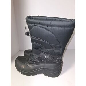 The North Face Black Boys Snow Boots US 6 EU 38 Winter Cold Weather
